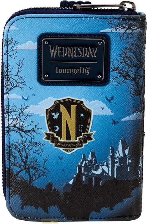 Produktbild Loungefly Wednesday by Geldbeutel Nevermore Castle