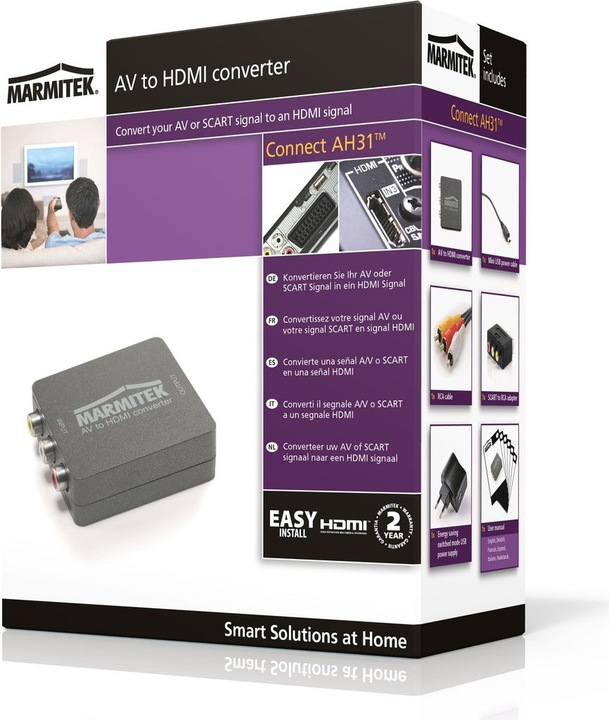 Image du produit Marmitek Connecter AH31 (Analogique -> Numérique)