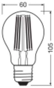Produktbild Osram LED Classic A Energy Efficiency B Dim (E27, 481 lm, 1x)