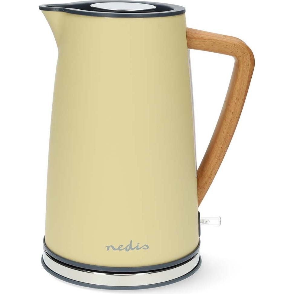 Nedis Wasserkocher, Wasserkocher, Gelb