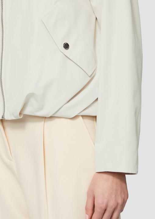 Produktbild S.Oliver Outdoor-Jacke Blouson mit Raffungsdetails im Relaxed Fit (L)