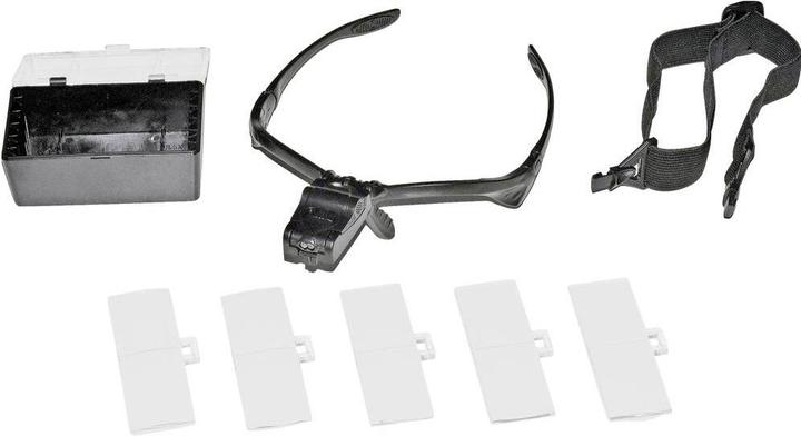 Actual product image Toolcraft Head loupe with LED illumination