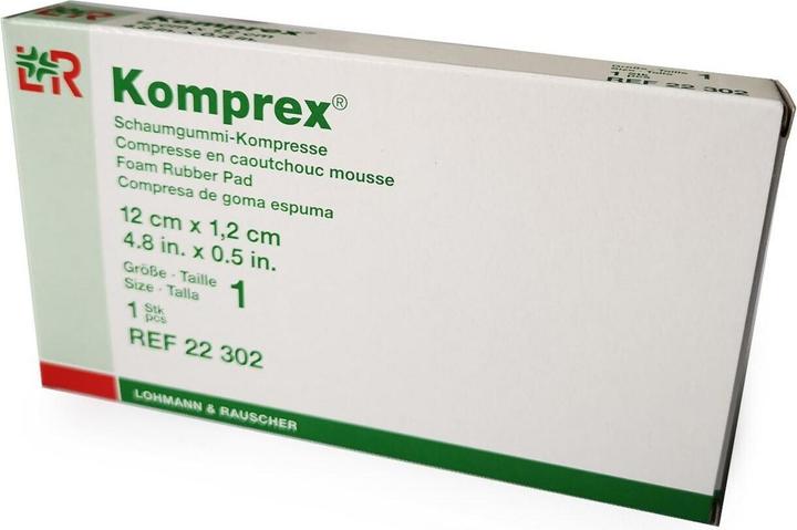 Actual product image Lohmann & Rauscher Komprex foam rubber compress