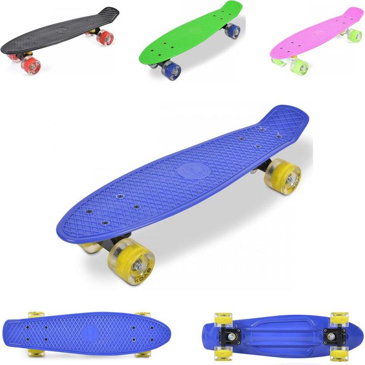 Immagine prodotto Byox Kids Skateboard Spice LED 22 pollici (22.05")