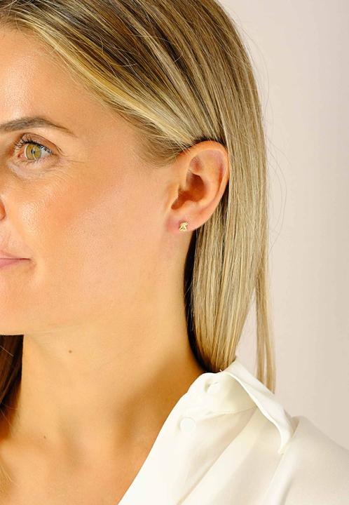 Produktbild Muau Ohrstecker (Gelbgold)