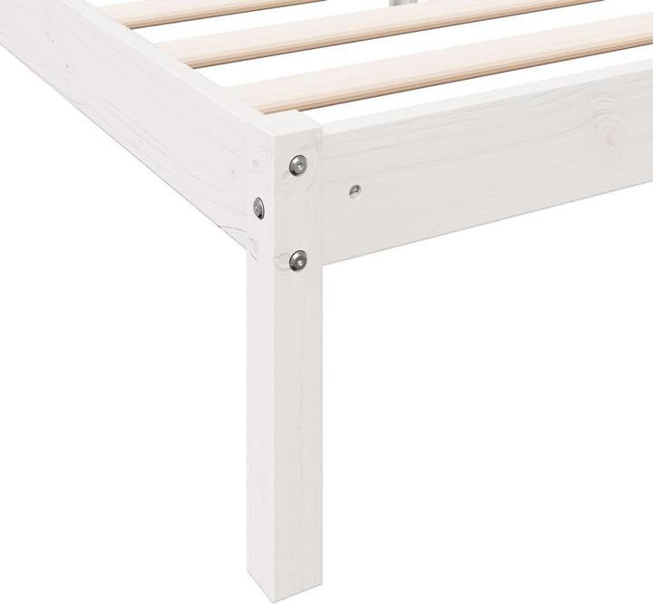 Actual product image VidaXL Bett Extra Lang ohne Matratze 80x210 (80 x 210 cm)