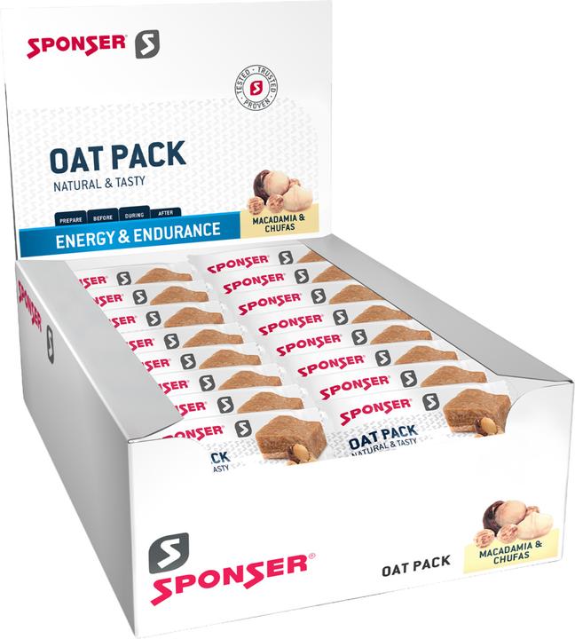 Actual product image Sponser Oat Pack (1800 g, 30 pcs.)