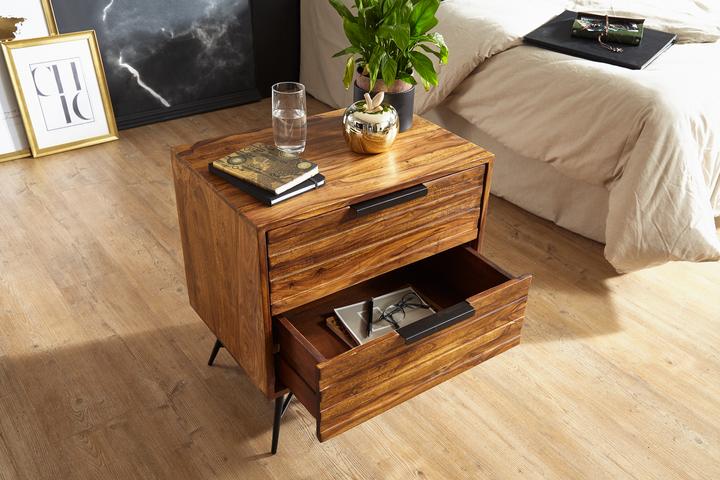 Produktbild FineBuy Nachttisch (60 x 60 x 40 cm)