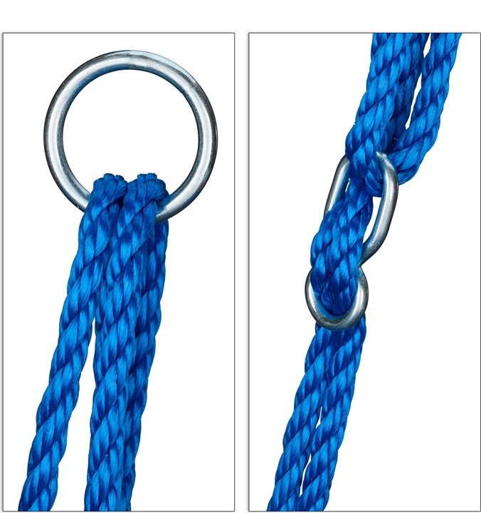 Actual product image Relaxdays 110 cm Nest Swing