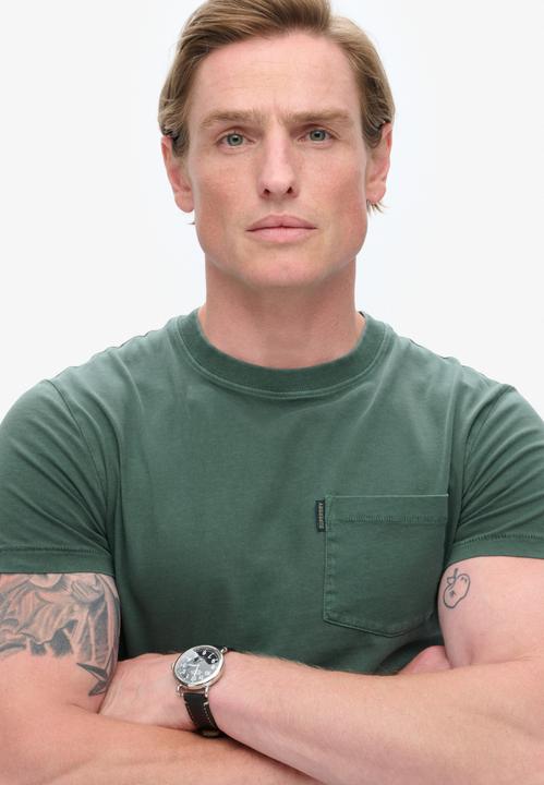 Actual product image Superdry Essential Washed Pocket Tee (S)