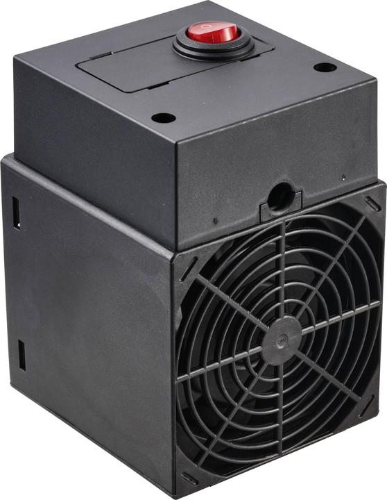 Actual product image Tru Components TC-NTL411-S-250W Enclosure heater 230 V/AC (max) 250W (L x W x H) 94 x 85 x 134m
