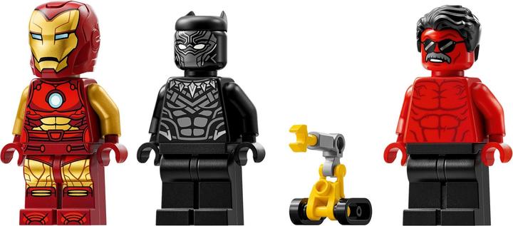 Produktbild LEGO Iron Man Auto und Black Panther vs. Red Hulk (76310, LEGO Marvel)