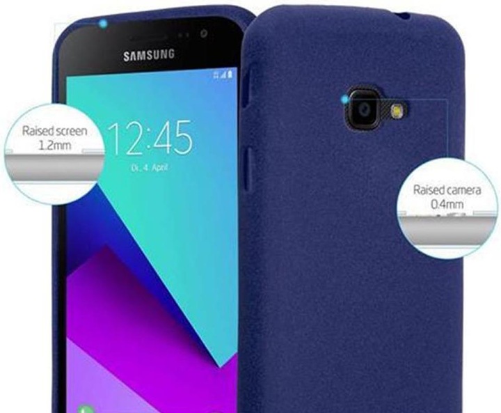 Produktbild Cadorabo TPU Frosted Cover (Samsung Galaxy Xcover 4s, Samsung Galaxy Xcover 4)