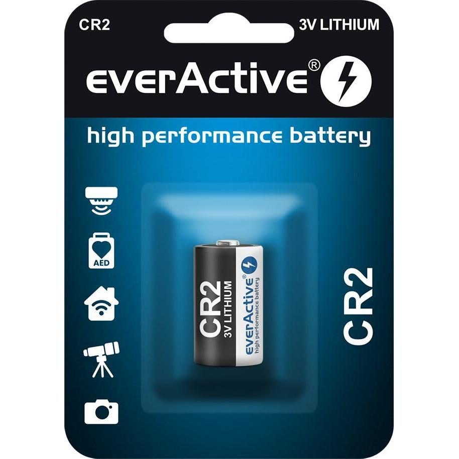 Everactive CR2 1BL 1000mAh Lithiumbatterie (1 pz., CR2, 1000 mAh), Batterie + pile