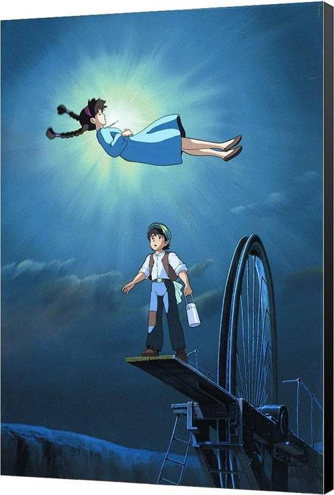 Produktbild Ghibli Das Schloss im Himmel Wandbild aus Holz