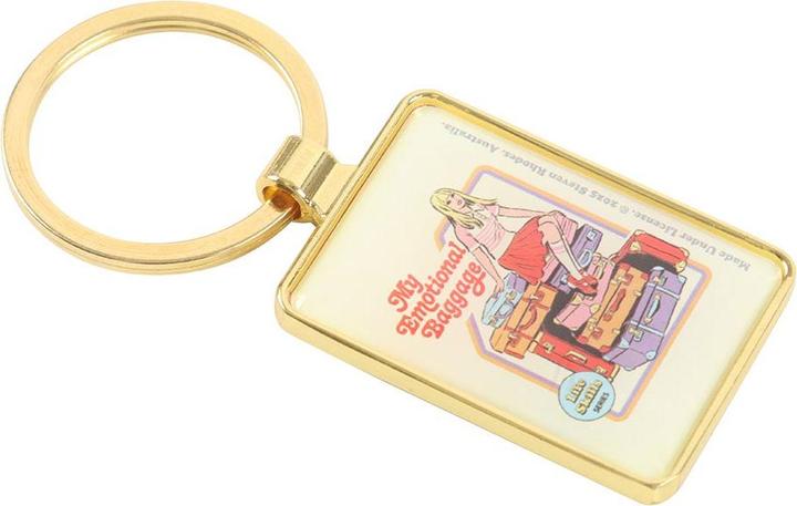Actual product image Steven Rhodes My Emotional Baggage Keyring