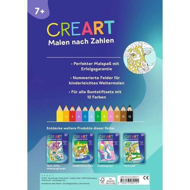 Produktbild Ravensburger CreArt Malen nach Zahlen Wilde Tiere