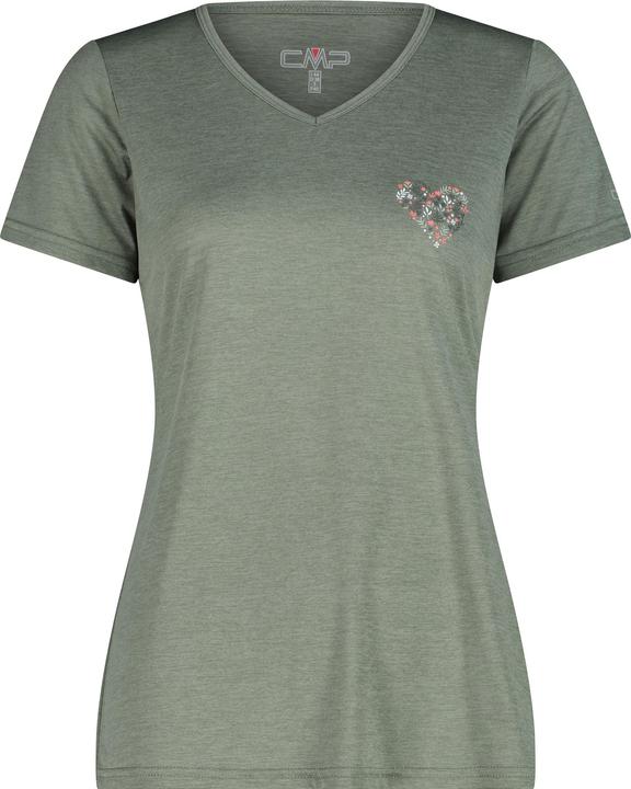 Actual product image CMP Campagnolo Women's Light Melange T-Shirt (S)