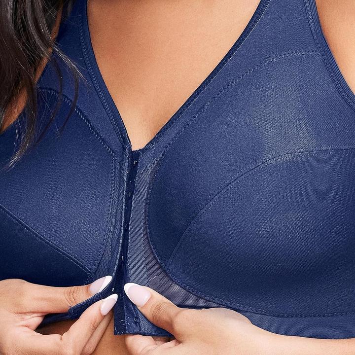Actual product image Glamorise MagicLift Front Close Posture Back Support Bra (38 DD)