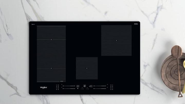 Actual product image Whirlpool WFS0377NE/IXL Inbouw Inductiekookplaat | 4 kookzones (77 cm, Induction hob)
