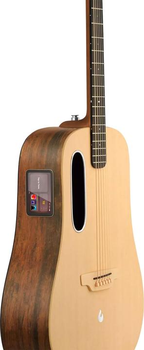 Lava Music Guitar ME4 Spruce 41 inch Woodgrain Brown (Acoustic guitar, Spruce top, HPL floor and frames)