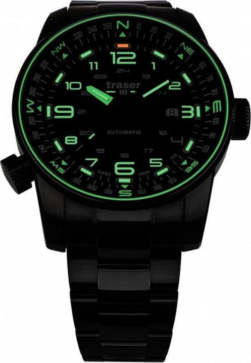 Actual product image Traser H3 109523 P68 Pathfinder Automatic 46mm 10ATM (Sports watch, 46 mm)