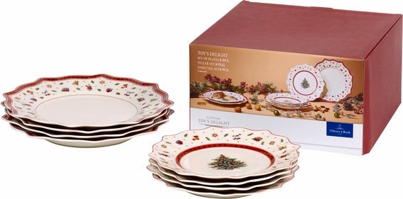 Actual product image Villeroy & Boch Plate set, 8 pcs Toy's Delight (1 x)
