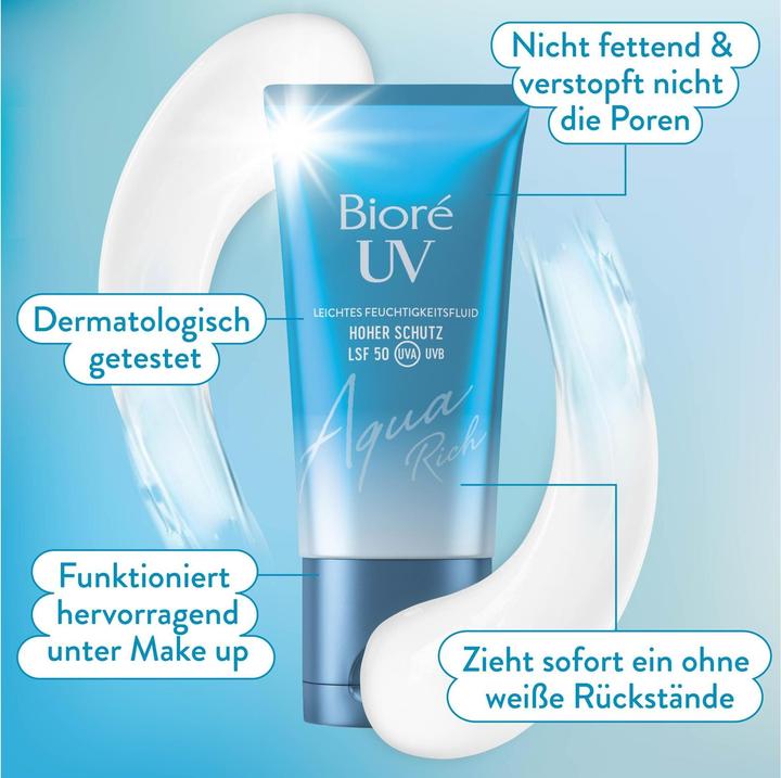 Produktbild Bioré Aqua Rich UV (SPF 50, 50 ml)