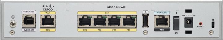 Actual product image Cisco 867VAE-K9: Secure Router
