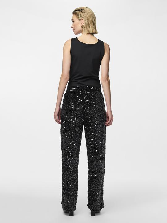 Actual product image Pieces PCKAM PAILLETTEN Hose mit weitem Bein (M)