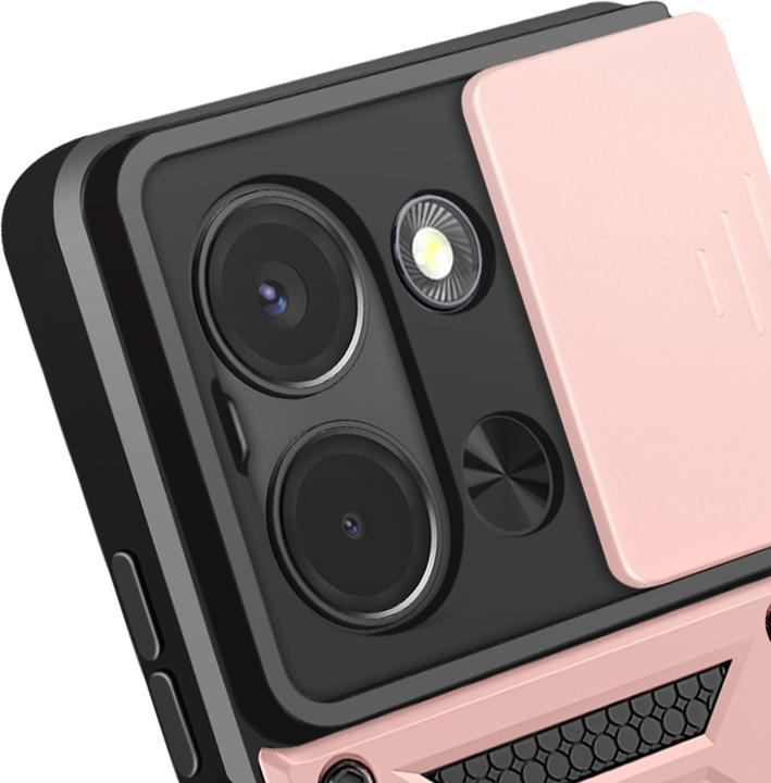 Produktbild Avizar Redmi 15C Hülle mit Metallring & Ständer (Xiaomi Redmi Note 15)