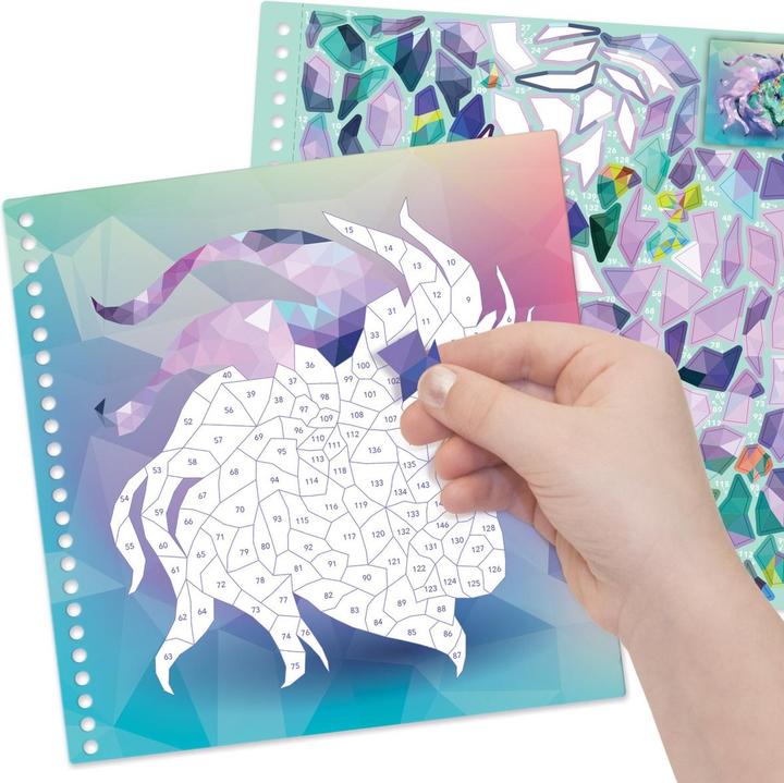 Actual product image Nebulous Stars Stickers by numbers