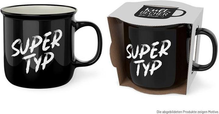 Lavida Kaffeebecher Manntastisch Supertyp (250 ml, 1x)