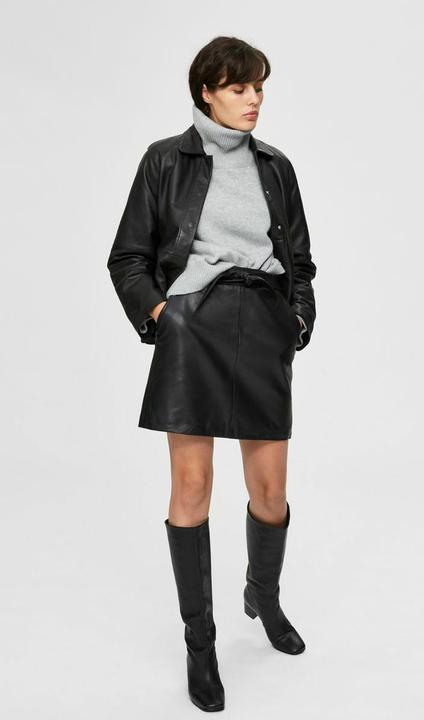 Image du produit Selected Pull à col roulé de forme Boxy (XL)