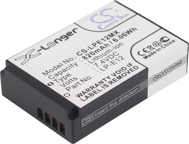 Actual product image GreenCell Green Cell Battery for Canon EOS M100, EOS100D etc. 820mAh, 7.4V (Rechargeable battery)