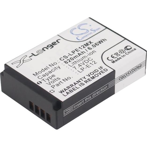 GreenCell Green Cell Battery for Canon EOS M100, EOS100D etc. 820mAh, 7.4V (Akku), Kamera Stromversorgung
