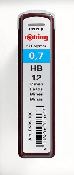 Actual product image Rotring Tikky (12 pcs., 0.70 mm, HB)