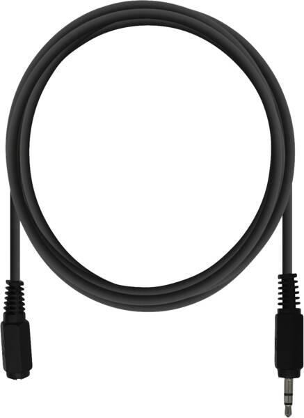 Produktbild Vivanco Klinken Verlängerung 3,5mm, 2,5m (2.50 m, AUX Kabel)
