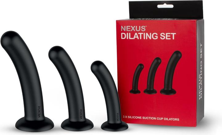 Immagine prodotto Nexus Dilator Set Silicone Anal Dildos (S,M,L)