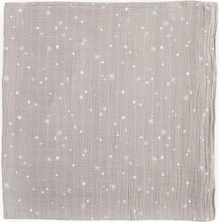 Produktbild little unicorn Pucktuch Snow Flurries (120 cm, 120 cm)