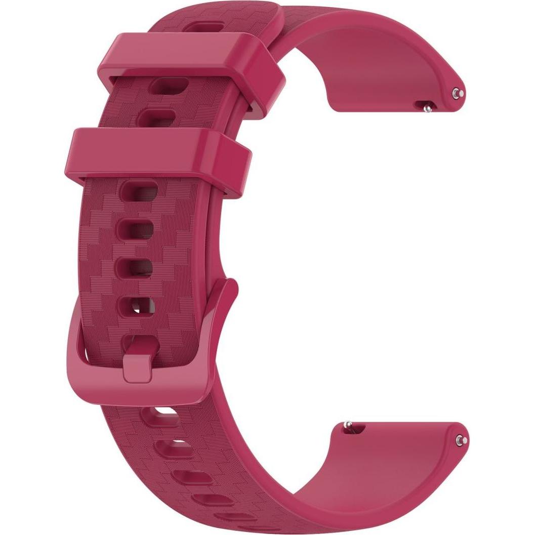 König Design Silikon Armband 20mm Stegbreite Uhrenarmband für Samsung Amazfit Huawei Loop Neu (20 mm, Silikon), Uhrenarm...