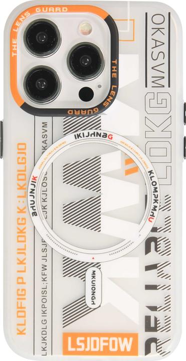 Produktbild PhoneLook Hülle MWK Cyber Grid Silikon mit MagSafe (Apple iPhone 15 Pro)