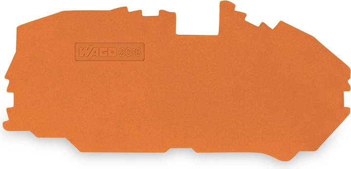 Wago topJob-S end plate 2016-7692 orange 2016-7692