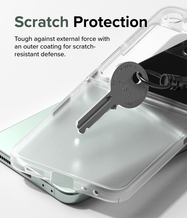 Produktbild Ringke Case for Galaxy Z Flip 5 SLIM MATTE CLEAR (Samsung Galaxy Z Flip5)