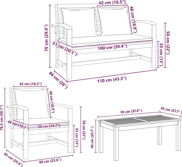 Produktbild vidaXL Aspen