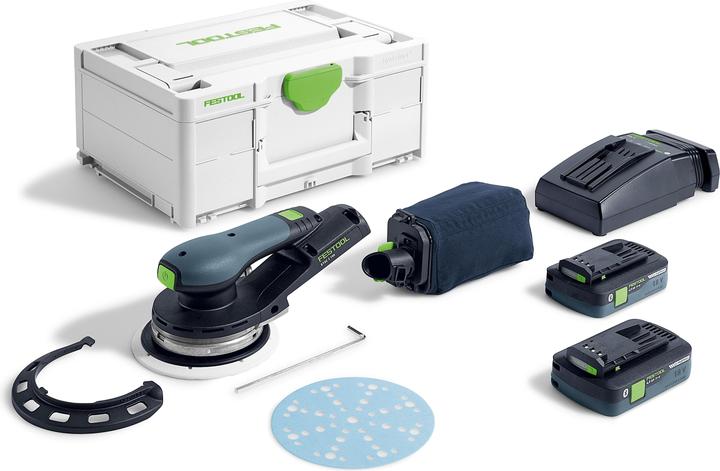 Immagine prodotto Festool Levigatrice rotorbitale a batteria ETSC 2 150 4.0 I-Plus (Levigatrici rotorbitali)