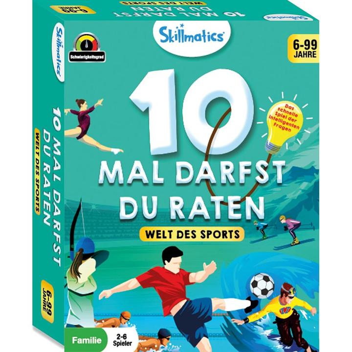 Produktbild HCM Kinzel 10 Mal darfst du raten - Welt des Sports (Deutsch, 2 - 6 Spieler)
