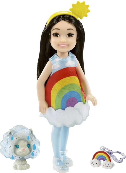 Actual product image Barbie Doll in rainbow costume