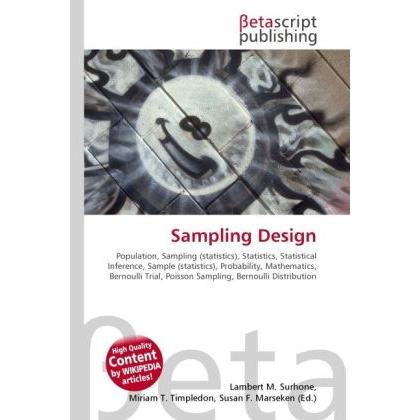 Thumbnail - Sampling Design, Fachbücher von Lambert M. Surhone, Miriam T. Timpledon, Susan F. Marseken