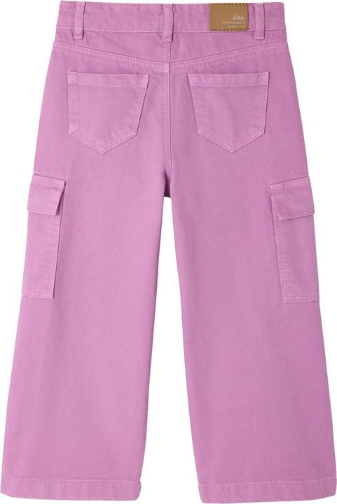 Actual product image Vertbaudet Mädchen Cargo-Hose mit weitem Bein (146)
